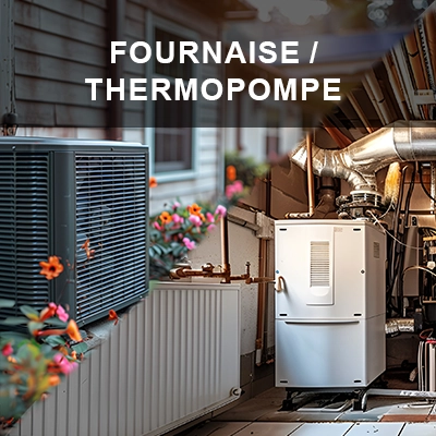 Installation une fournaise + thermopompe